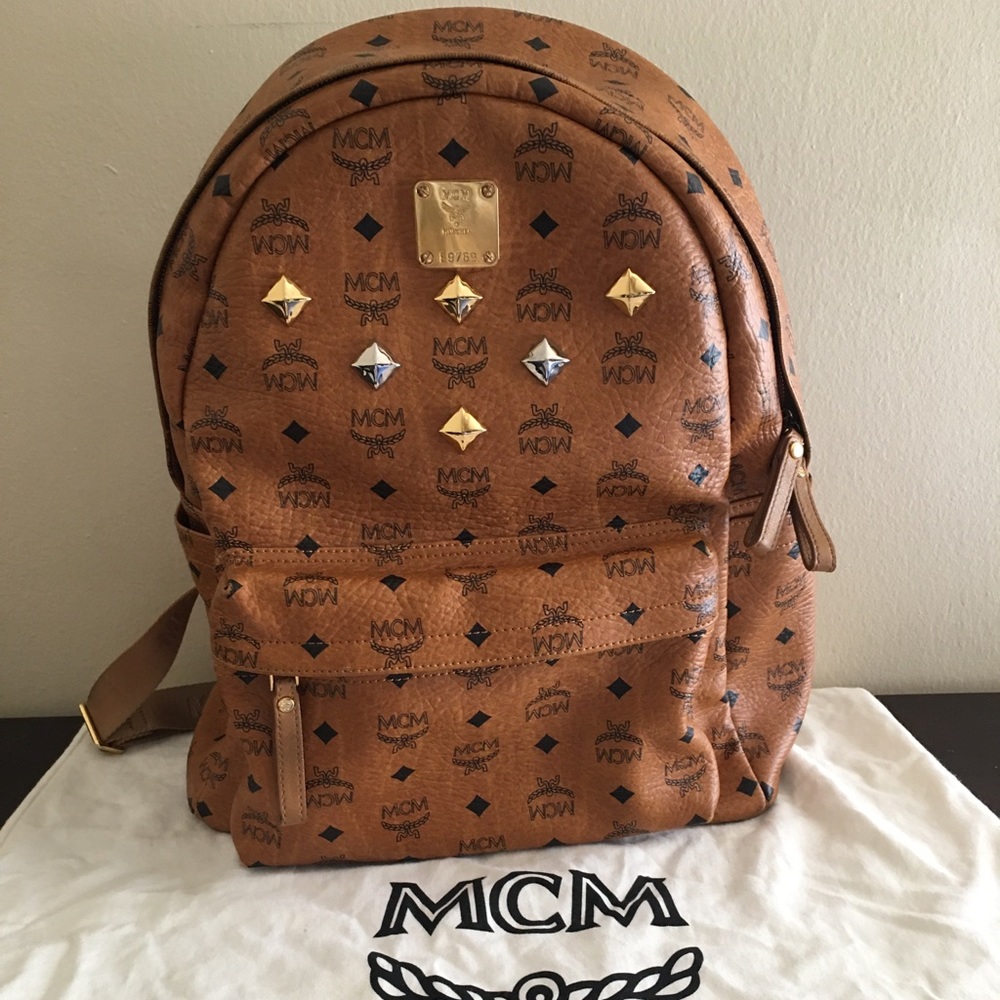 Authentic MCM Backpack good used condition dustbag